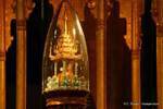 Replica of the Sacred Tooth Relic Pagoda Myat Swe Taw, Yangon, Burma.
