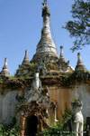 Ancient temple, Sagar (Sankar), Burma.