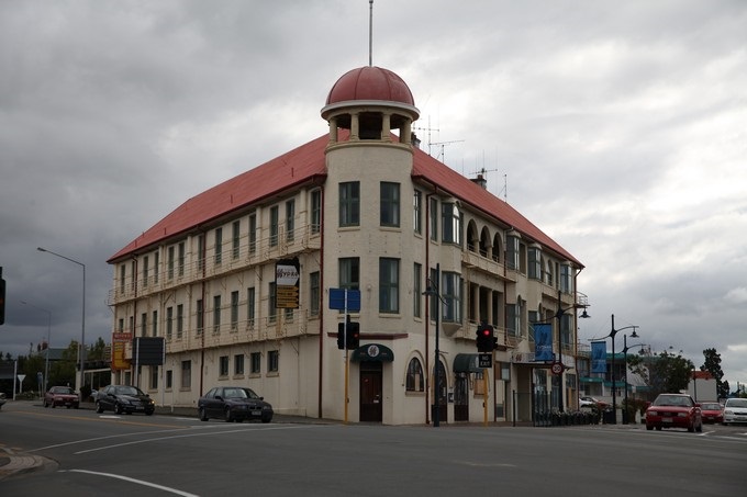 The bay hill building, Timaru, Canterbury - New Zealand