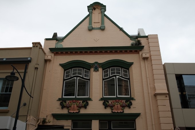 Original facade, Timaru, Canterbury - New Zealand