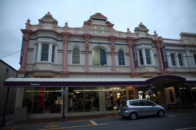 Farmers buiding, Timaru, Canterbury - New Zealand
