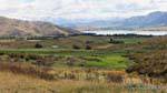 Landscape, Lake Benmore, Canterbury, New Zealand.