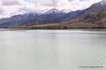 Another view of Lake Benmore, Canterbury, New Zealand.