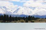 Ruataniwha Lake, Canterbury, New Zealand.