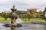 Fountain in Caroline Bay Park, Timaru, Canterbury, New Zealand.