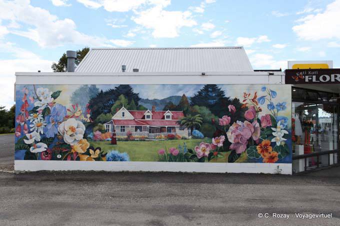 Wall florist, Katikati - New Zealand