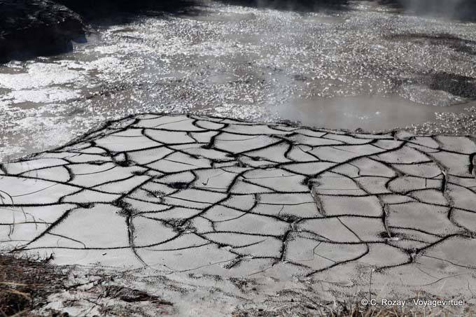 Hot mud, Kuirau Park, Rotorua - New Zealand