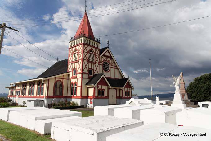 Cemetery, St Faiths Anglican Church, Rotorua - New Zealand