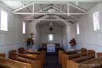 Inside the Maori Catholic Church, Whakarewarewa Thermal Village, Rotorua, New Zealand.
