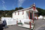 Exterior view of the Maori church, Whakarewarewa Thermal Village, Rotorua, New Zealand.