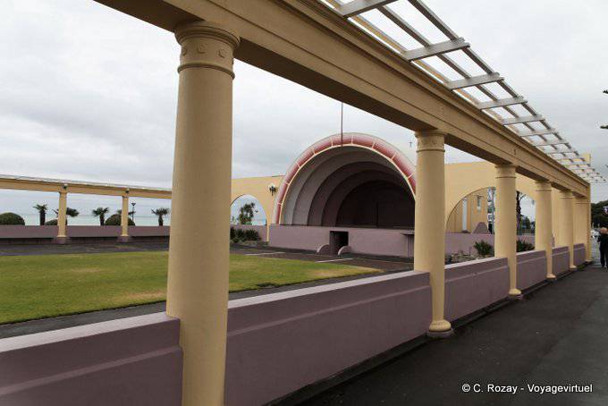 Napier, Sound Shell Another View, East Coast - New Zealand