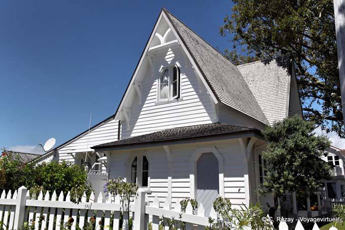 Typical house, Russell, Northland - New Zealand