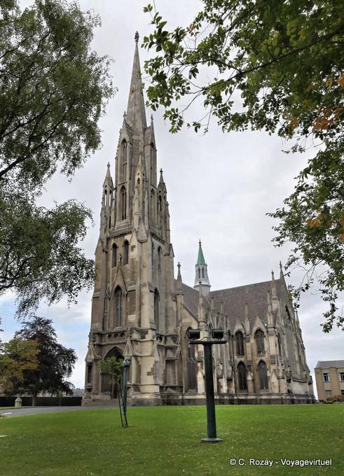 Church built in stone Oamaru, Dunedin First Church Of Otago - New Zealand