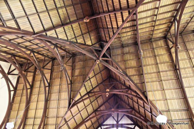 Wooden ceiling, Dunedin First Church Of Otago - New Zealand