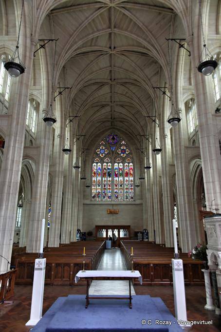 View from the nave altar, Dunedin, St Pauls Cathedral - New Zealand