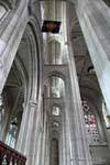 Huge pillars, Dunedin St Pauls Cathedral, New Zealand.