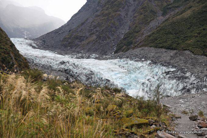 The front of the glacier, Fox Glacier, Westcoast - New Zealand