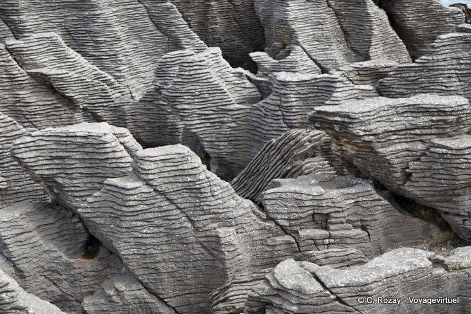Layered Pancake Rocks, Punakaiki, Westcoast - New Zealand