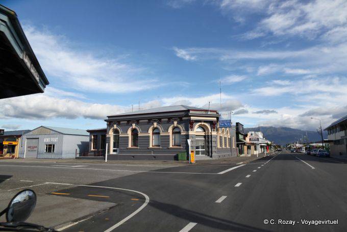Street corner, Westport, Westcoast - New Zealand