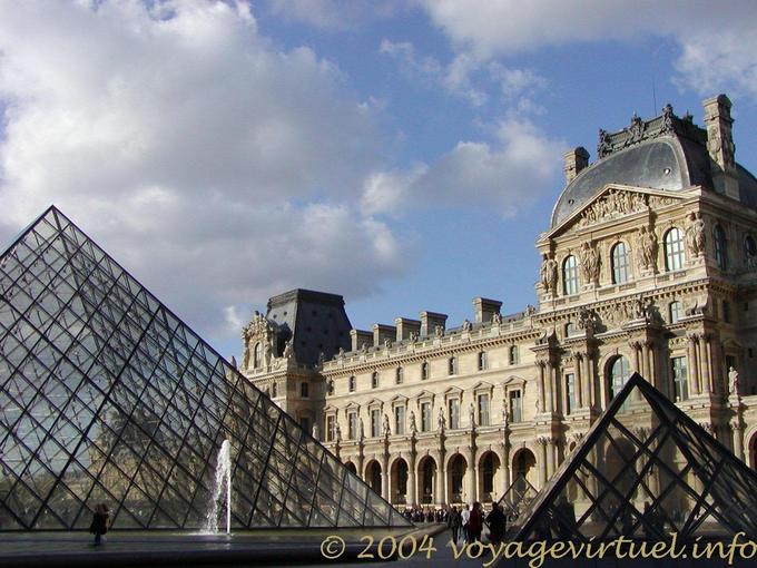 Triangulation, the Louvre, Paris, France