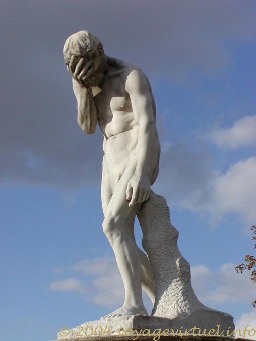 From Cain killing his brother Abel Henri Vidal, Jardin des Tuileries, Paris, France
