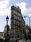 Narrow dwelling angle Clery Bonne Nouvelle, Paris, France.