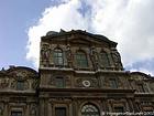 Interior facade, courtyard of the Louvre, Paris, France.