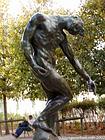 Great Shadow, Rodin, Jardin des Tuileries, Paris, France.