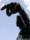 The bronze hand - The Shadow by Rodin, Jardin des Tuileries, Paris, France.