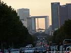 Evening light, La Défense, Paris, France.