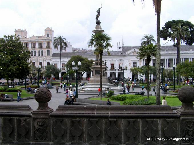 Plaza Grande or la Independencia, Quito -Ecuador