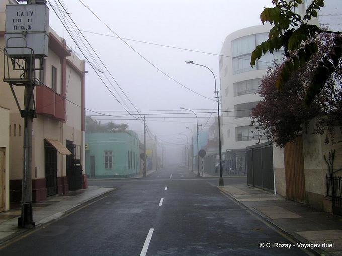 Fog on Quito -Ecuador