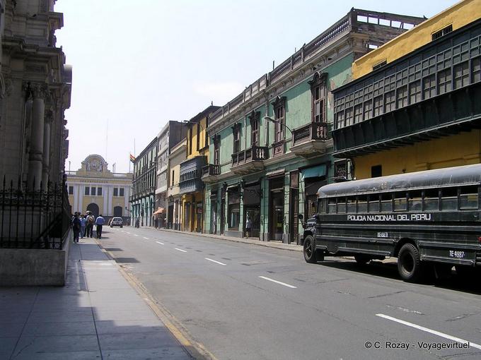 Bus of the National Police of Peru, Lima -Peru