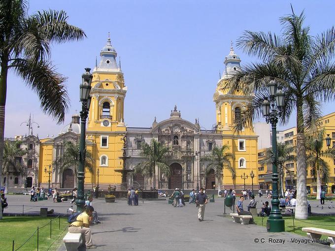 Cathedral of Lima, facade -Peru