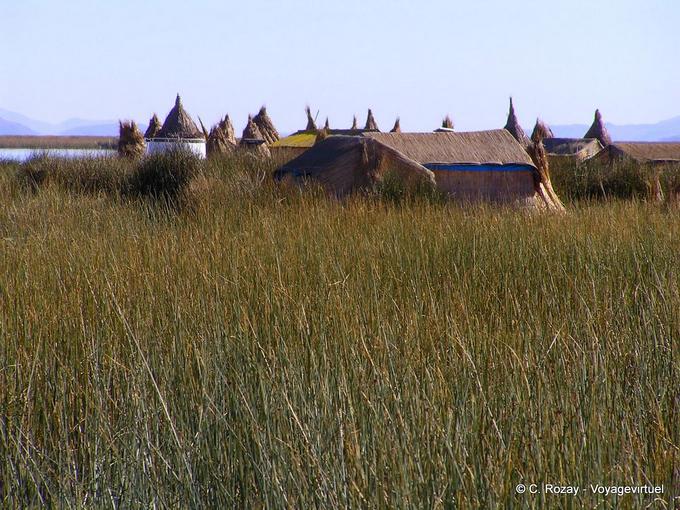 Village Uros, Lake Titicaca -Peru