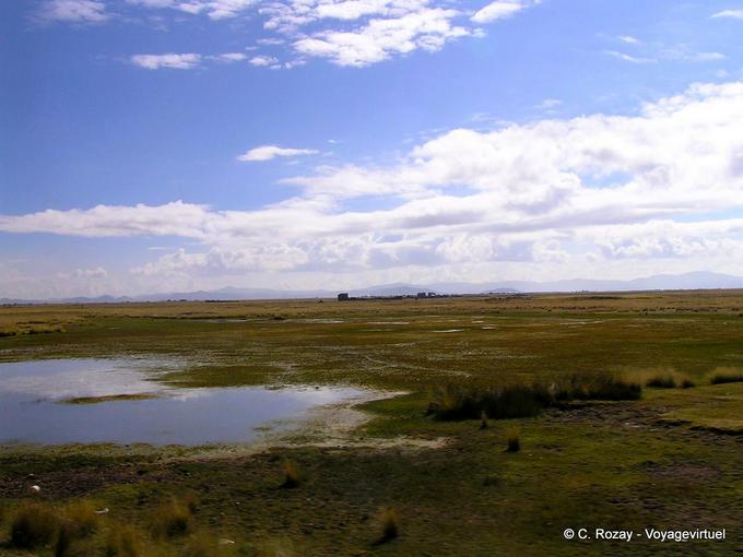 Panorama on the Altiplano -Peru