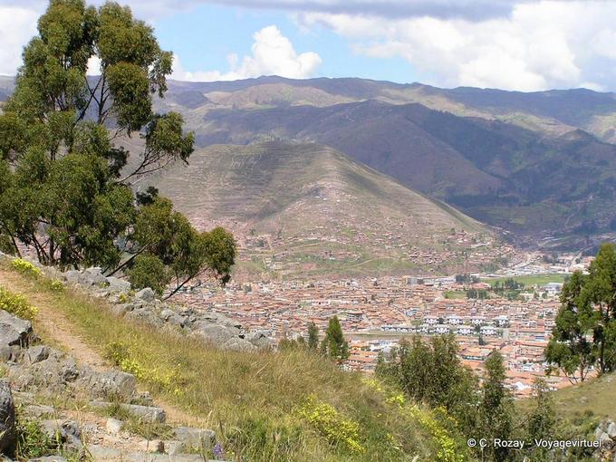 Panoramic view of Cusco -Peru