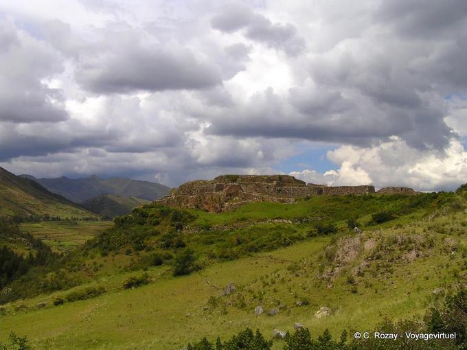 Landscape Pukapukara (Puka Pukara) -Peru