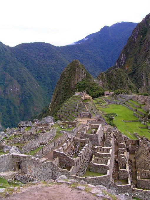 Living up Group, Main Square and the Royal Palace, Machu Picchu -Peru