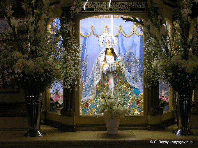 Virgin in the Basilica of St. Francis of Assisi, Lima -Peru