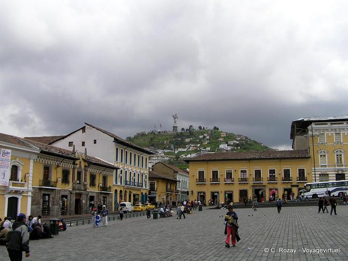 View Mirador El Panecillo, Quito -Ecuador