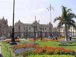 Plaza de Armas, Lima historic center, Peru.
