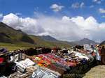 Stall the Puno-Cuzco border, Raya, El Condor Andino, Peru.