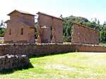 Temple walls, Raq'chi Wiracocha, Peru.