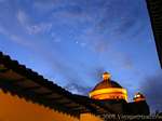 Cusco by night, cupola from street Loreto, Peru.