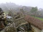 Mists of Machu Picchu from the Sun Temple, Peru.