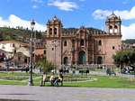 Cusco, Plaza de Armas, Catedral de la Compania, Peru.