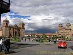 Cuzco, Cathedral of Our Lady of the Assumption and Compañia, Huacaypata, Peru.