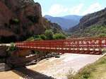 Bridge over the Rio Apurimac, Cusco and between Abancay, Peru.