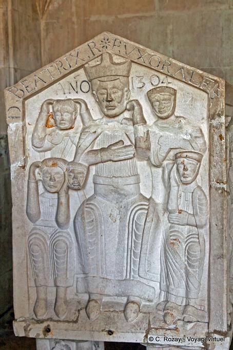 Stela of King Denis I, 1304, Alcobaça - Portugal